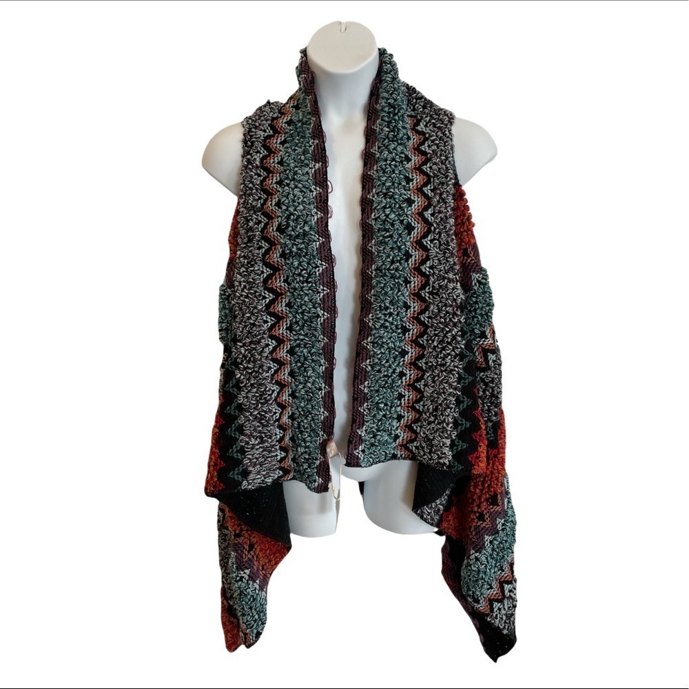 T.p.o. multicolored Sweater shrug. New with tags. Size one size fits most.